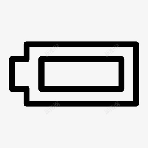 电池充电能量图标svg_新图网 https://ixintu.com 充电 功率 满 电池 能量