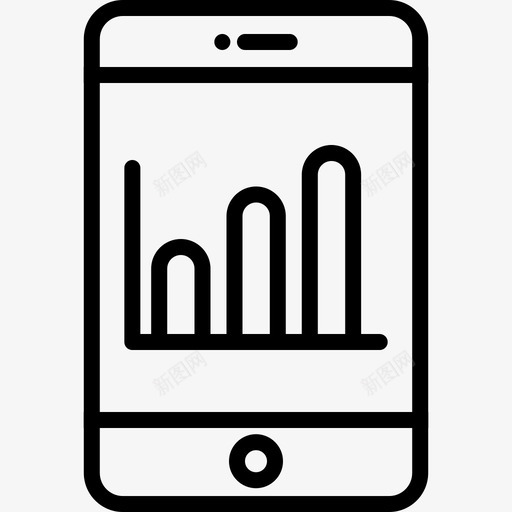 直方图分析条形图图标svg_新图网 https://ixintu.com 分析 数据 条形图 直方图 移动 移动工具