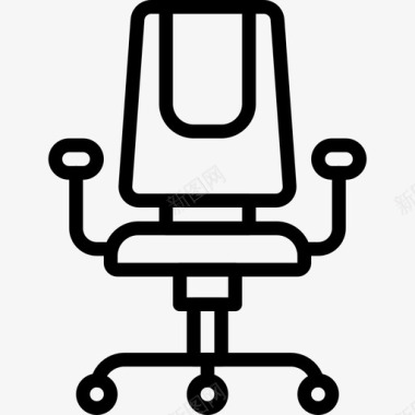 办公椅办公桌座椅图标图标