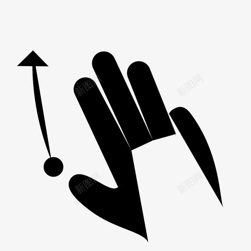 gesture_2f-drag-up-down-52svg_新图网 https://ixintu.com gesture_2f-drag-up-down-52