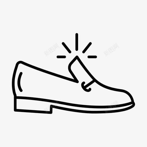 休闲鞋时尚鞋类图标svg_新图网 https://ixintu.com 100icons2017 休闲鞋 时尚 鞋 鞋类