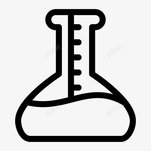 烧杯化学实验图标svg_新图网 https://ixintu.com 化学 实验 烧杯 烧瓶 科学