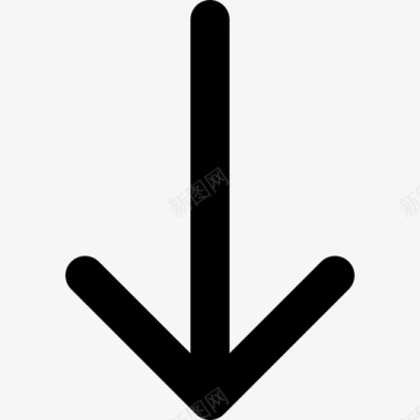 箭头指向下箭头常规ui图标图标