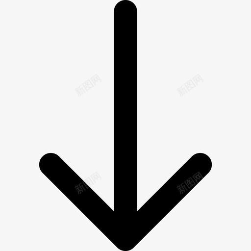 箭头指向下箭头常规ui图标svg_新图网 https://ixintu.com 常规ui 箭头 箭头指向下