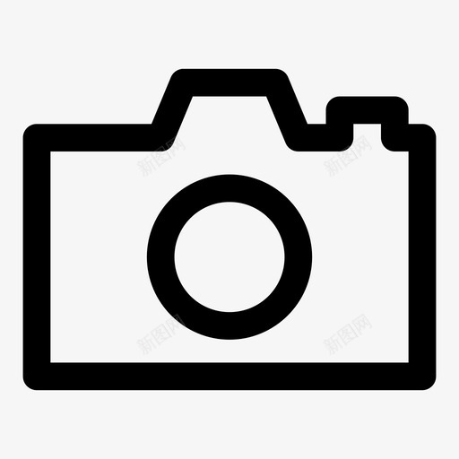 照相机数码相机对焦图标svg_新图网 https://ixintu.com 对焦 拍摄 数码相机 照相机 镜头