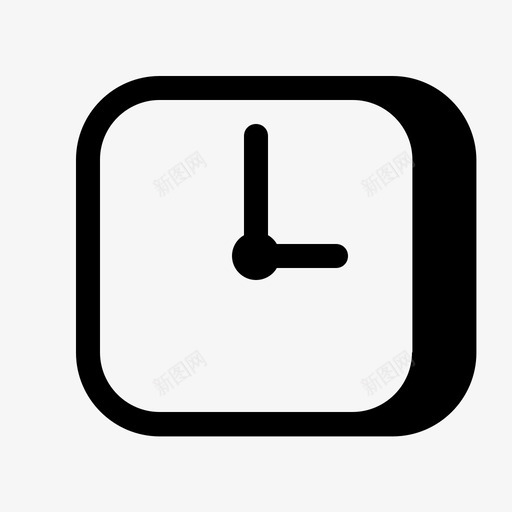 时钟建筑施工图标svg_新图网 https://ixintu.com 建筑 施工 时钟 时间 时间表 最小建造