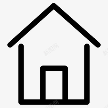 家房子基本用户界面图标图标