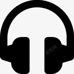 音乐类小报耳机小工具音乐图标高清图片