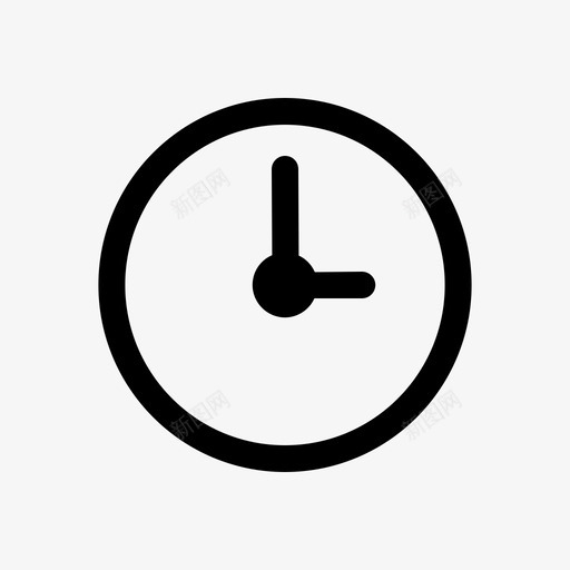时钟提醒时间表图标svg_新图网 https://ixintu.com 提醒 时钟 时间 时间表 购物