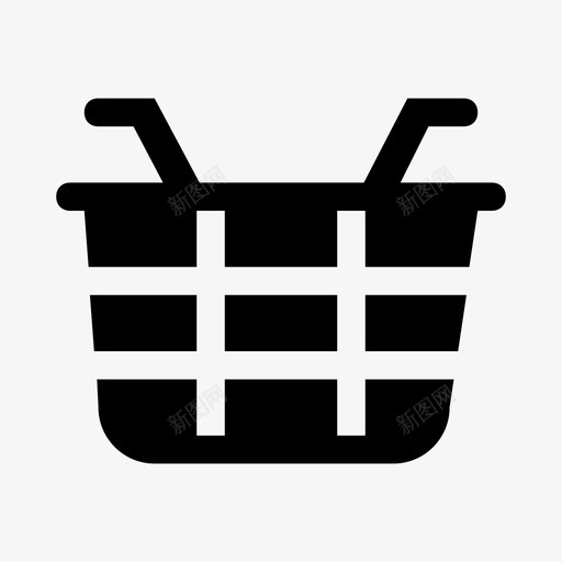 shopping basketsvg_新图网 https://ixintu.com shopping basket