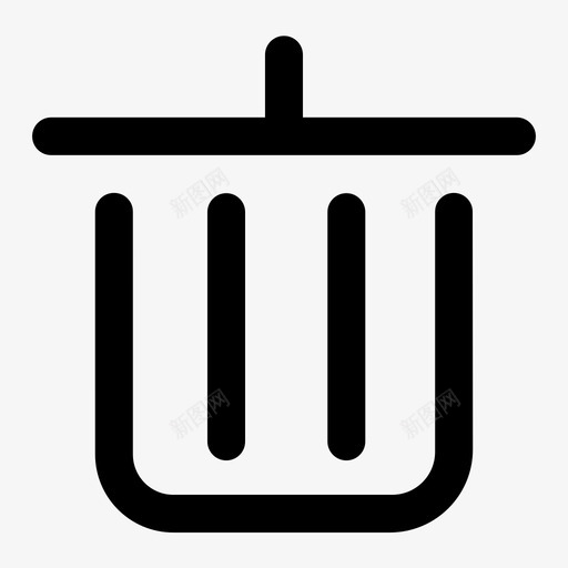 dustbinsvg_新图网 https://ixintu.com dustbin