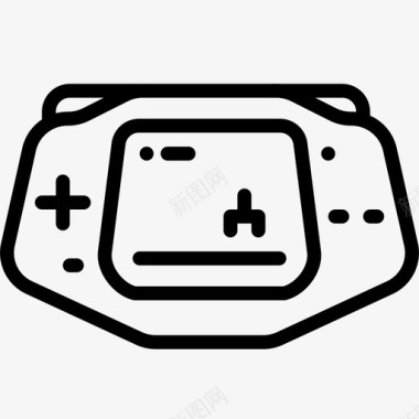 gameboyadvance游戏复古图标图标