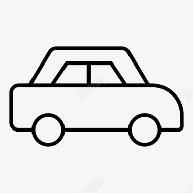 汽车公路跑车图标图标