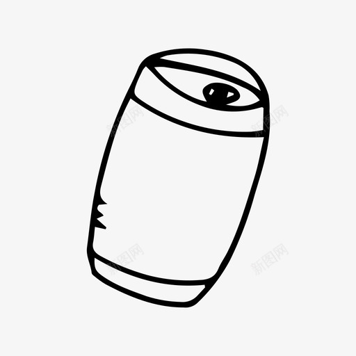罐头啤酒涂鸦图标svg_新图网 https://ixintu.com 啤酒 涂鸦 罐头 苏打水 食物涂鸦 饮料