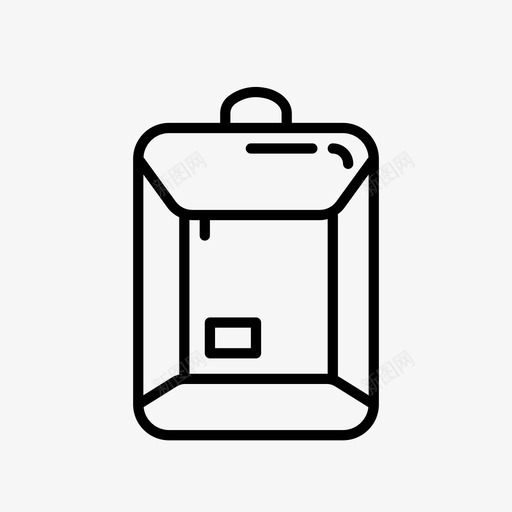 笔记本背包包户外图标svg_新图网 https://ixintu.com 包 学校 户外 旅行 笔记本背包