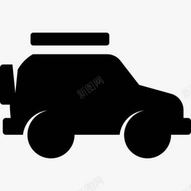 Safari吉普车运输澳大利亚图标图标