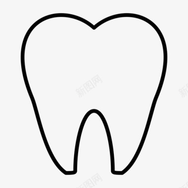 牙齿支架牙医图标图标