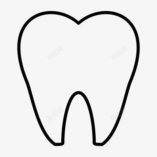 牙齿支架牙医图标svg_新图网 https://ixintu.com 支架 牙医 牙根 牙齿 磨牙