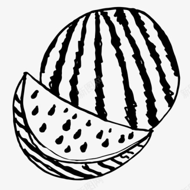 西瓜浆果食物图标图标