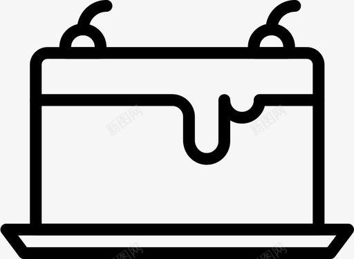 蛋糕烹饪饮料图标svg_新图网 https://ixintu.com 吃 烹饪 砸图标美食3大纲 蛋糕 饮料