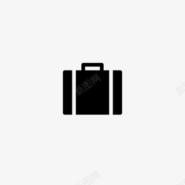 手提箱公文包手机银行用户界面设置标志符号图标图标