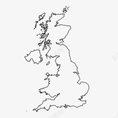 英国地图北安普敦北安普敦地图图标图标