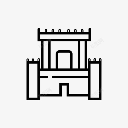 堡垒建筑收藏夹页面图标svg_新图网 https://ixintu.com 主页 主页按钮 堡垒 属性 建筑 打印机 收藏夹页面 用户s14 视频