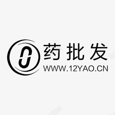 药批发LOGO 带字图标