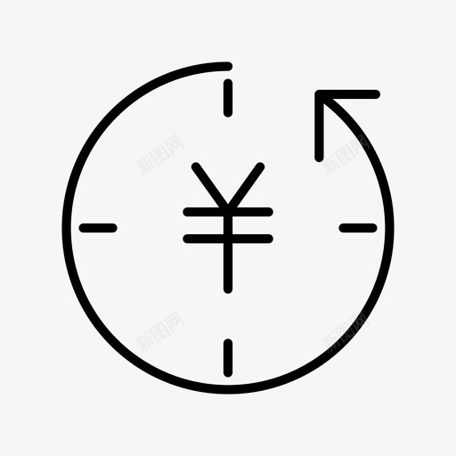 电商_icon_退款svg_新图网 https://ixintu.com 电商_icon_退款