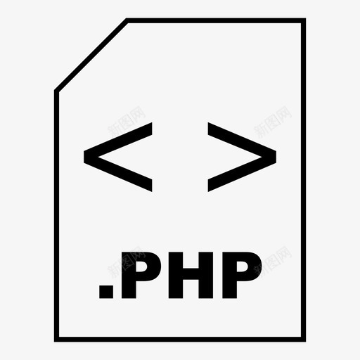 文件类型php文件类型图标脚本svg_新图网 https://ixintu.com php文件类型图标 文件类型 脚本