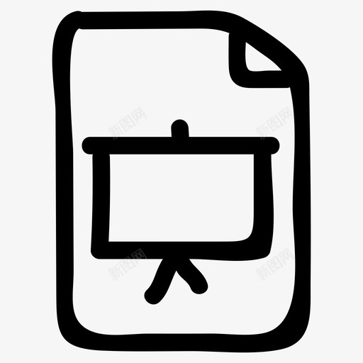手绘板文件文件文件记录图标svg_新图网 https://ixintu.com 手绘板 文件 文件和文件夹 文件文件 文件记录 记录文件