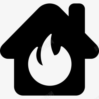 房屋建筑物消防安全图标图标