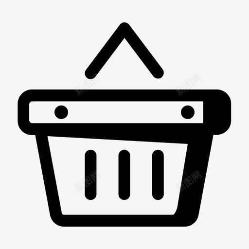 购物篮添加结账图标svg_新图网 https://ixintu.com 心愿单 添加 结账 购物篮