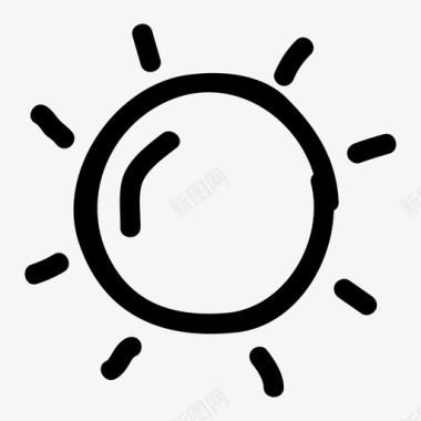 太阳能量假日图标图标