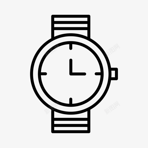 手表配件钟表图标svg_新图网 https://ixintu.com 手表 珠宝 配件 钟表