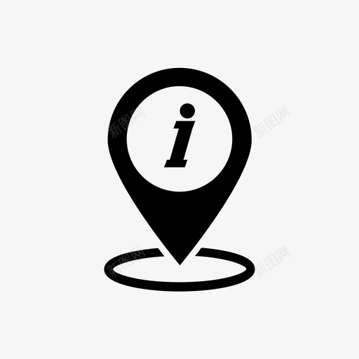 pin信息位置图标svg_新图网 https://ixintu.com pin 位置 信息 地图pin