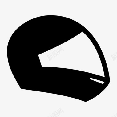 头盔自行车头盔头饰图标图标