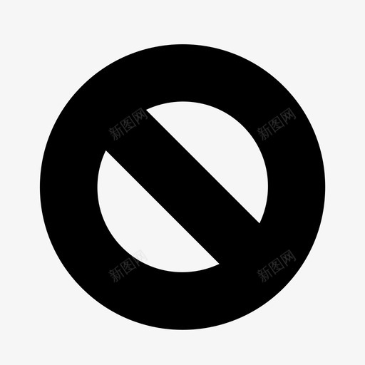 阻止取消游戏图标svg_新图网 https://ixintu.com 停止 取消 游戏 游戏界面 用户界面 禁止 阻止