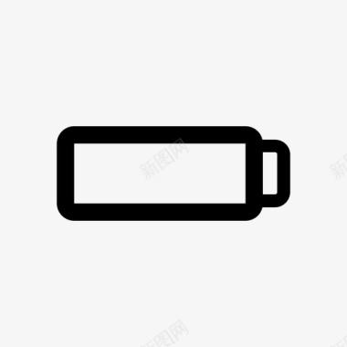 Battery - alt -empty图标