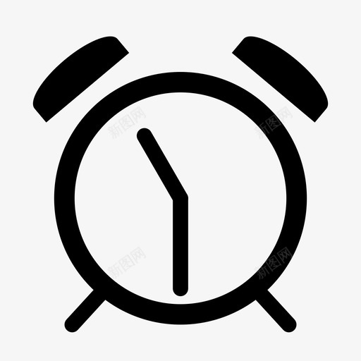十一点三十分模拟时钟图标svg_新图网 https://ixintu.com 十一点三十分 半点 小时 时钟 时间 模拟 闹钟