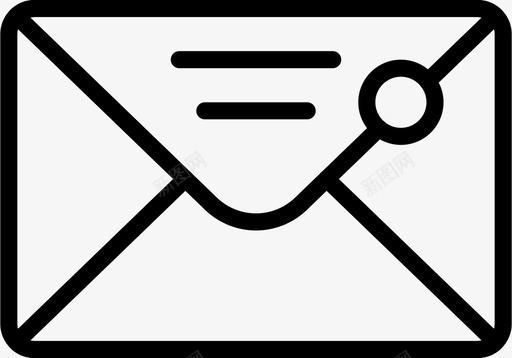 邮件信封信件消息图标图标