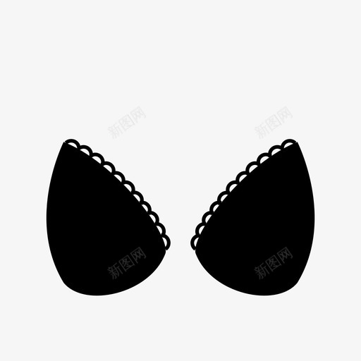 很好很好的三角胸罩图标svg_新图网 https://ixintu.com 内衣 很好 很好的三角 很好的收藏 胸罩