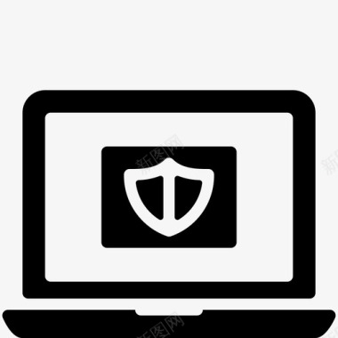 安全笔记本电脑电脑功能图标图标