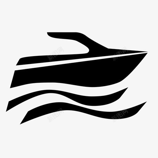 游艇2svg_新图网 https://ixintu.com 游艇2