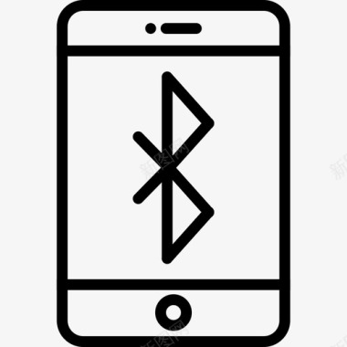 蓝牙蓝牙通信移动蓝牙图标图标