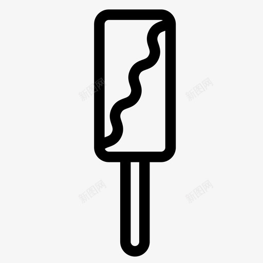 冰淇淋甜点图标svg_新图网 https://ixintu.com 冰淇淋 甜点