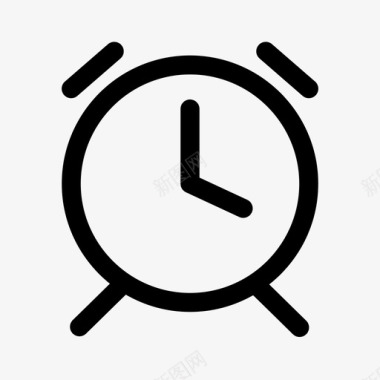 闹钟定时器基本用户界面图标图标