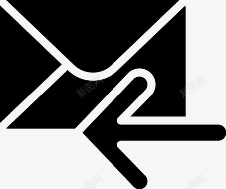 接收邮件信封信件图标图标