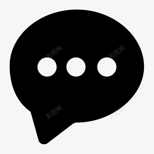 消息-点击svg_新图网 https://ixintu.com 消息-点击