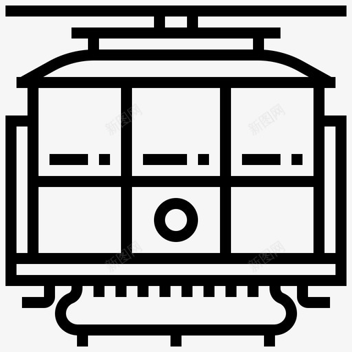 车辆电缆汽车图标svg_新图网 https://ixintu.com 汽车 电缆 车辆 运输